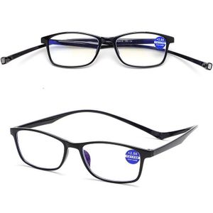 Oeyeyeo Opknoping Nek Magnetische Leesbril Mannen High Definition Anti Blauw Brillen Dames Draagbare Anti Eyewear