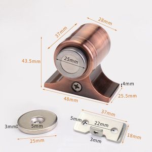 Betoci Neodymium Magneet Deurstopper 304 Rvs Sterke Magnetische Floor Zuig Mini Deur Stop Meubels Hardware