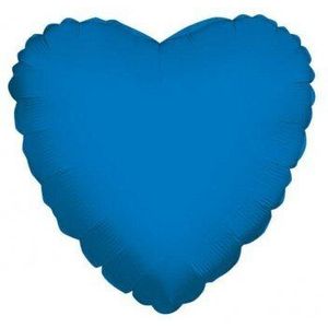 Ballon Hart 10cm Royal Blue-Folie Polyamide-K3410104