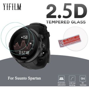 2Pack Voor Suunto Spartan Sport Pols Hr 0.3Mm 2.5D 9H Clear Gehard Glas Screen Protector Smart Horloge film Krasbestendig