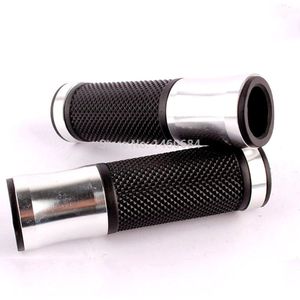 6 kleur Motorcycle CNC Aluminium Rubber Gel Hand Grips Moto 7/8 ""22mm Stuur Sport Bike Motorcycle Accessoires vet fiets