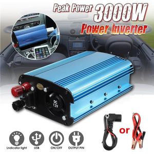 AudewTop - Omvormer - 3000W - DC 12/24/48V/60V Naar 220V - Solar Power Inverter