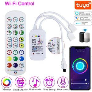 Rgb Infrarood/Bluetooth/Tuya Wifi Controller Met 24 Keys 44 Toetsen Afstandsbediening Geen Batterij Voor Led Neon Strip licht