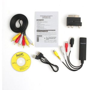 Professionele USB2.0 Vhs Naar Dvd Converter Audio Video Capture Kit Scart Rca Kabel Kit Set Geschikt Voor Win 10