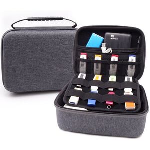 GUANHE 3.5 inch Grote HDD USB Flash Drive externe harde schijf case Kabel Organizer Bag Draagtas usb flash disk GH1603