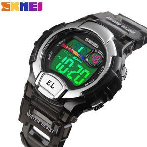 SKMEI Sport Kids Horloge Meisjes Student Waterdichte Wekker Stopwatch Timing Horloge LED Lichtgevende Digitale Horloge Reloj