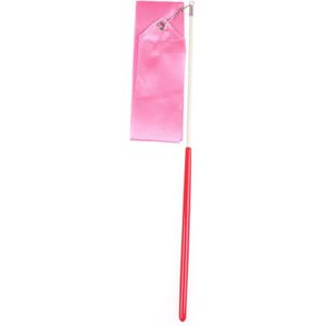 2M Kleurrijke Gym Linten Dance Lint Ritmische Gymnastiek Kunst Ballet Streamer Twirling Rod Stick Voor Gym Training Professionele