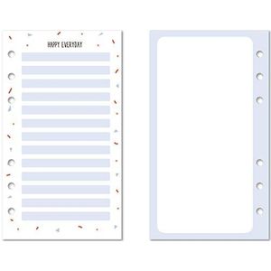 Lovedoki Koreaanse Creatieve Planner Refill Dagboek Journals Filler Papier Voor Dokibook 6 Gaten Losbladige Spiraal Notebook Accessoires