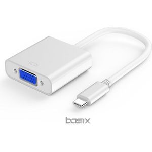 Bkscy Type C Naar VGA Adapter USB 3.1 USB C Vrouw Vga-kabel Adapter voor Macbook 12in Chromebook Pixel lumia 950XL Galaxy S8/9