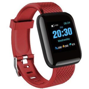 D13 Kleur Screen Smart Armband Sport Horloge 116 Hartslag 1.3 Inch Bloeddruk Slaap Stappenteller Waterdichte Usb Direct Charge