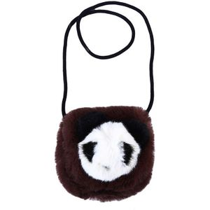 3D Leuke Vrouwen Panda Zak Unieke Messenger Bag Dames Pluche Schoudertassen Vrouwen Merken