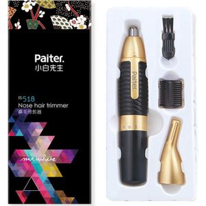 Neus Tondeuse Voor Mannen Vrouwen Neus Oor Gezicht Wenkbrauw Ontharing Scheren Baard Haren Cut Vormgeven Gewassen Trimmer