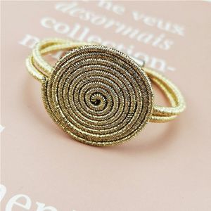 Ukebay Gouden Armbanden Vrouwen Bedelarmband Handgemaakte Luxe Sieraden 2 Kleuren Schroefdraad Bohemen Liefde Bangles Hand Accessoires