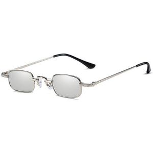 Kleine Rechthoek Zonnebril Vrouwen Vierkante Zonnebril Voor Vrouwen Zomer Stijl Vrouwelijke Uv400 Groen Bruin