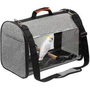 Papegaai Rugzak Dragen Kooi Kat Hond Outdoor Reizen Ademend Carrier Vogel Kanarie Transport Bag Vogels Supplies