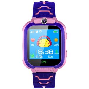 Anti Verloren Q12 Kinderen Slimme Horloge Kids Oled Kind Kids Tracker Sos Controle Positionering Baby Horloge Compatibel Ios & Android