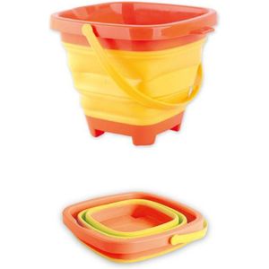 1 Pc Draagbare Kinderen Strand Emmer Zand Speelgoed Opvouwbare Inklapbare Plastic Emmer Multi Purpose Zomer Party Spelen Opslag