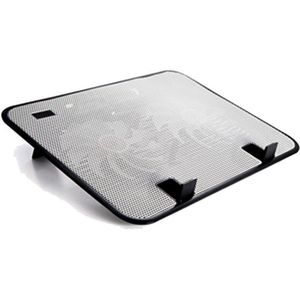 Notebook Cooler 5 v USB Externe Laptop Cooling Pad Slanke Stand Hoge Snelheid Stille Fan Metalen Paneel 4 Kleuren 14 inch Cooling Pads