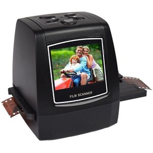 MINI 5MP 35mm Negatieve Film Scanner Negatieve Dia Foto film Converteert USB Kabel LCD Schuif 2.4 ""TFT voor foto