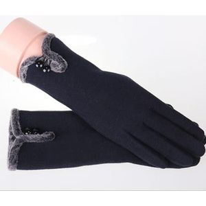 Dames Winter Handschoenen Touch Screen Fleece Dikke Warme Comfy Soft Bont Gevoerde Thermische Vrouwen Kleding Accessoires Fingered Handschoenen