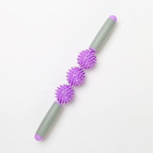 Spier Massage Roller Stok Body Relax Tool Spier Roller Sticks Met 3 Punt Spiky Ball