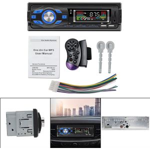 MP3 Speler Auto Stereo Head Unit 1 Din Bluetooth 5.0 Aux Input Adapter Fm Radio Ontvanger Ingebouwde Microfoon voor Voertuigen Auto