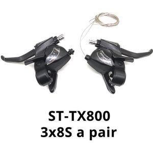 Shimano Tourney TX800 Shifter Lever ST-TX800 EF51 EF56 3X8 Speed Voor Mtb Mountainbike 24 Speed