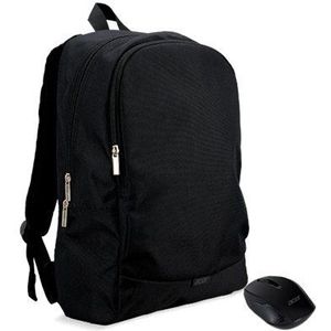 Acer Nb Tas 15,6 Starter Kit Rugzak Incl. RF2.4 Draadloze Optische Muis Zwart 2.Gen.