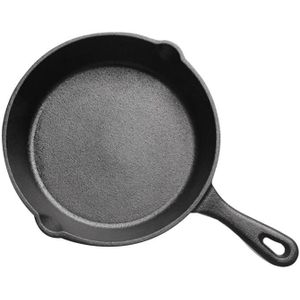 Gietijzer Non-stick Koekenpan Koekenpan Voor Gas Inductie Fornuis Ei Pannenkoek Pot Keuken Eetkamer Gereedschap Cookware-14Cm