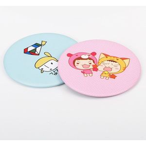 1 Pc Korea Vrouwen Draagbare Zwarte Vlinder Rose Retro Buitenlandse Make Compact Pocket Spiegel Elegante Make-Up Spiegel