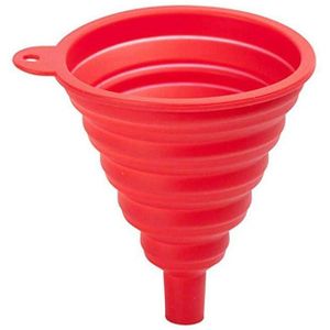 Keuken Inklapbare Trechter Creatieve Huishoudelijke Vloeibare Doseren Mini Trechter Keuken Gereedschap 100% Food Grade Silicone Fda Goedgekeurd