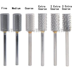SpeTool Tungsten Carbide Nail Boor Grote Vat Vorm 6 Grit Niveaus Verwijderen Nail Gel Accessoire Elektrische Manicure Machine