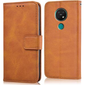 Op Nokia 6.2 Cover Zachte Siliconen Insert Flip Portemonnee Lederen Case Voor Nokia 6.2 Coque Kickstand Vlakte Telefoon Tas Met band