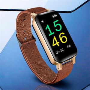 L818 Smart Horloge Draadloze Bluetooth Oortelefoon Slaap Monitoring Armband Smartband Polsbandje Horloge Band Fitness Tracker Band