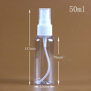 Transparant Lege Spuit Flessen Plastic Kleine Mini Hervulbare Container Reizen Parfum Water Fles 10 Ml/50 Ml/80ml /100 Ml