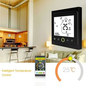 Slimme Thermostaat Temperatuur Controller Voor Elektrische Vloerverwarming Gas Boiler Werkt Met Alexa Google Thuis