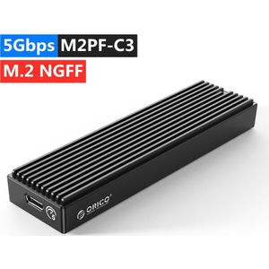 Orico M.2 Nvme Solid State Schijf Behuizing Box Ngff Type C Mobiele Externe Doos 10/5Gbps Pcie Ssd Case voor 2230 2242 2260 2280 Ssd
