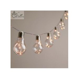 7M 20 Vintage Lampen Led Guirlande String Fairy Lights Festoen Voor Kerst Evenementen Garden Party Xmas Wedding Decoratie