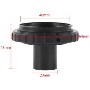 T2 Mount Camera Adapter Eos Slr Camera 23.2Mm Oculair Poorten Microscoop Adapter Voor 23.2Mm Interface Biologische Microscoop