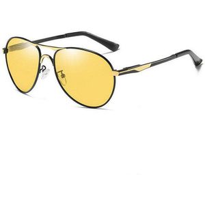 Dag Nacht Tweeërlei Gebruik Vrouwen Mannen Zonnebril Meekleurende Nachtzicht Pilot Bril UV400 Rijden Eyewear