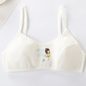 Katoen Meisje Schattige Beha Junior High School Studenten 9-12-16 Jaar Oude Kleine Vest Ontwikkeling Periode Kinderen ondergoed Training Beha