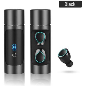 Bluetooth 5.0 Tws Oortelefoon 1000Mah Power Bank Headset Draadloze In-Ear Hifi Oordopjes Sport Handsfree Call Mic Voor iphone Xiaomi