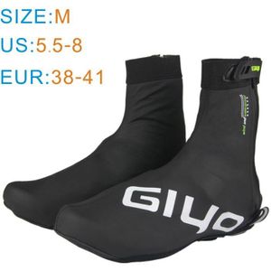 Giyo Waterdichte Fietsen Overschoenen Fiets Schoenen Covers Fiets Reflecterende Winddicht Mtb Road Winter Fleece Warm Bike Lock Protector