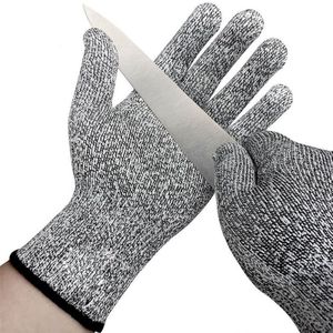 Anti-cut Handschoenen Veiligheid Cut Proof Steekwerende Roestvrij Staaldraad Metalen Mesh Keuken Butcher Voedsel Snijbestendige veiligheid Handschoenen