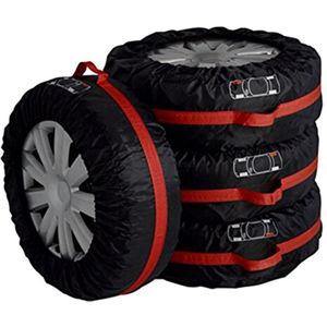 4 Stuks 13 Om 20 Inch Auto Reservewiel Cover Case Polyester Autotyre Opbergtas Auto Accessoires Voertuig Wiel Protector