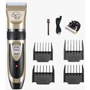 Elektrische Pet Hair Trimmer Oplaadbare Low-Noise Pet Hond Kat Tondeuse Kit Kat Cutter Machine Grooming Scheerapparaat Schaar