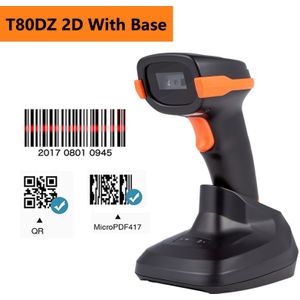 Hstem 2D Draadloze Qr Barcode Scanner Met Usb Opladen Scanning Voor Screen Digitale Laptop Smartphone Barcode Plug En Play