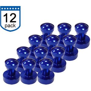 Edison Magnetische Push Pins D12 * 16-Geborsteld Hevay Duty Magneet Voor Whiteboard Mangets, kantoor Magneten, Kaart Magneten.