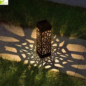 LED Solar Tuinverlichting Gazon Lamp Voor Pathway Lantaarn Decoratie Outdoor Path Light Draadloze Waterdichte Night Led Solar Lamp