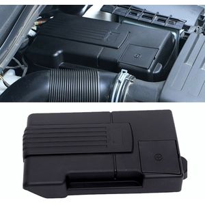 Zwarte Elektrode Motor Batterij Cover Abs Shell Protector Stofdicht Krasbestendig Batterij Cover Voor Tiguan Voor Golf